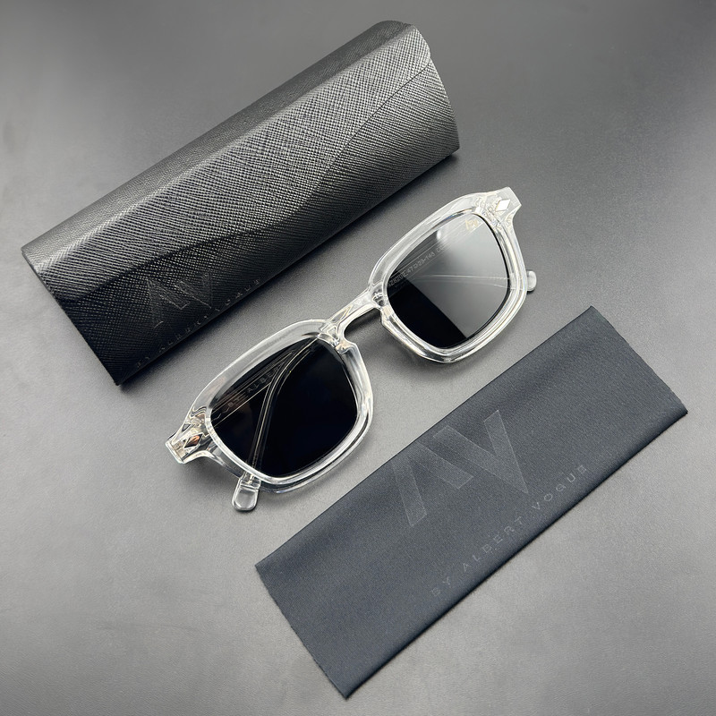 عینک آفتابی پنتوس (Pantos) آلبرت وگ مدل SZ8202 Transparent Obsidian