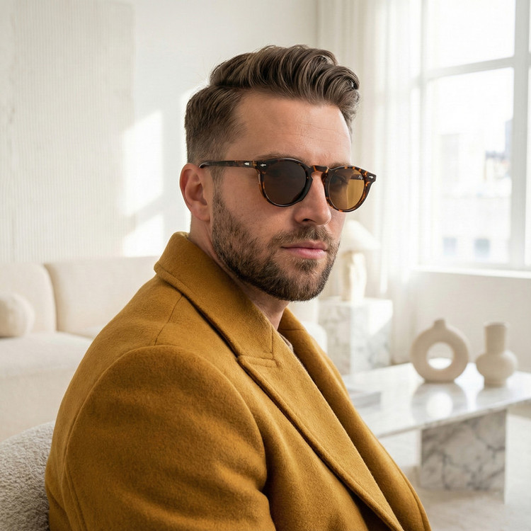 عینک آفتابی پنتوس (Pantos) آلبرت وگ مدل S31102C2 Acetate Avantgarde Visionary