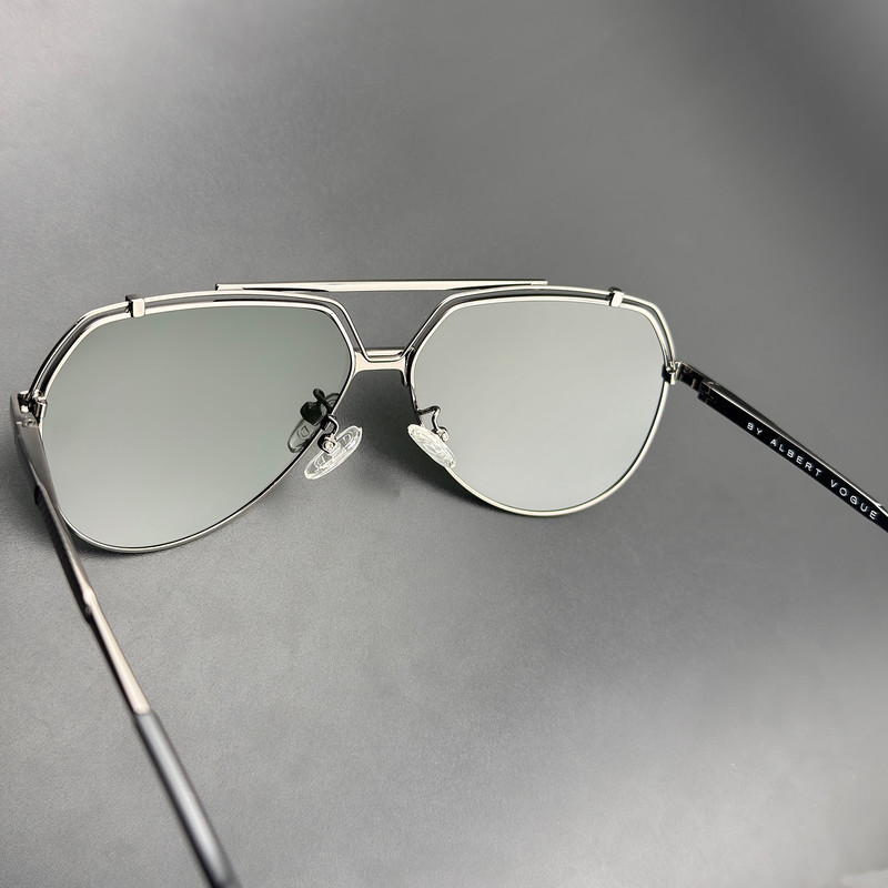 عینک آفتابی خلبانی (Aviator) مردانه آلبرت وگ مدل JS8554C85-P50