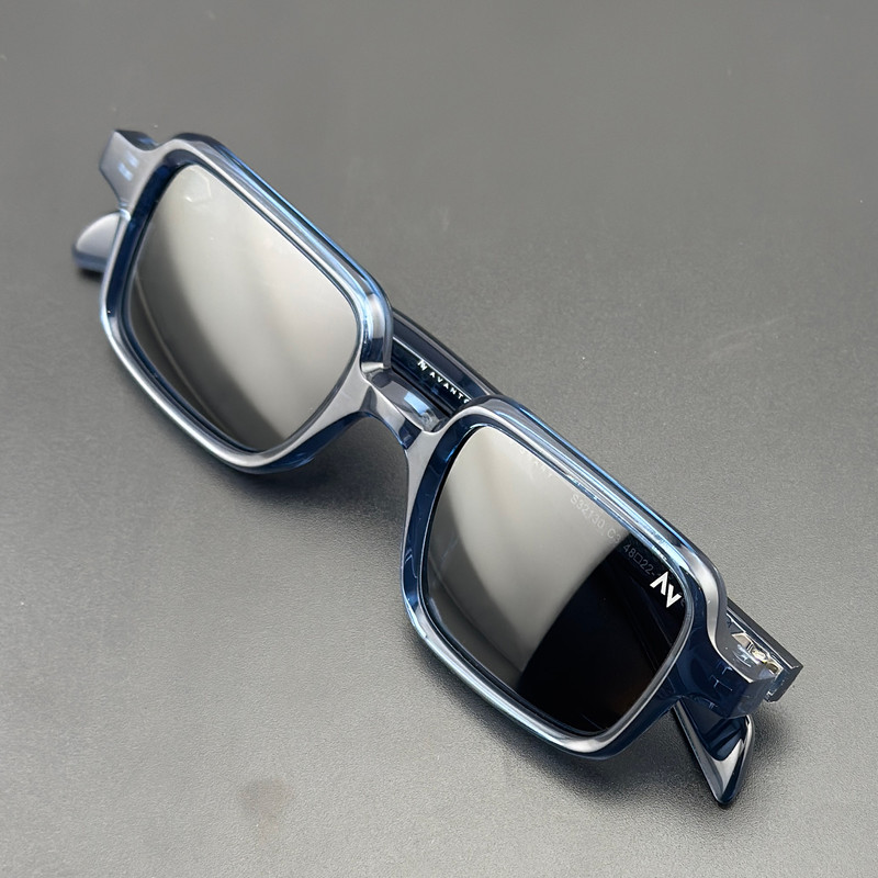 عینک آفتابی مستطیلی آلبرت وگ مدل S32130-C3 Acetate Avantgarde Visionary