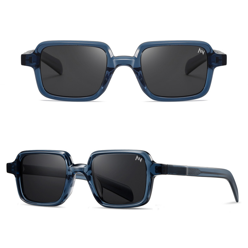عینک آفتابی مستطیلی آلبرت وگ مدل S32130-C3 Acetate Avantgarde Visionary