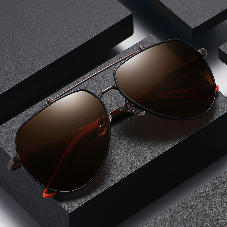 عینک آفتابی خلبانی (Aviator) مردانه مدل 6322C108-P112 Polarized