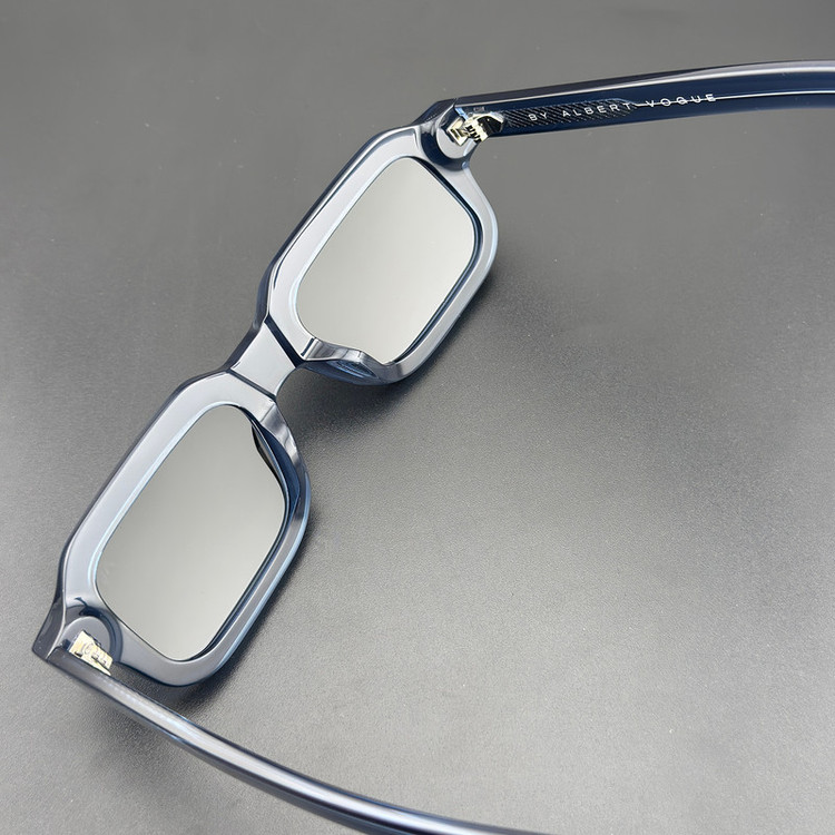 عینک آفتابی مربعی آلبرت وگ مدل S32132C4 Acetate Avantgarde Visionary