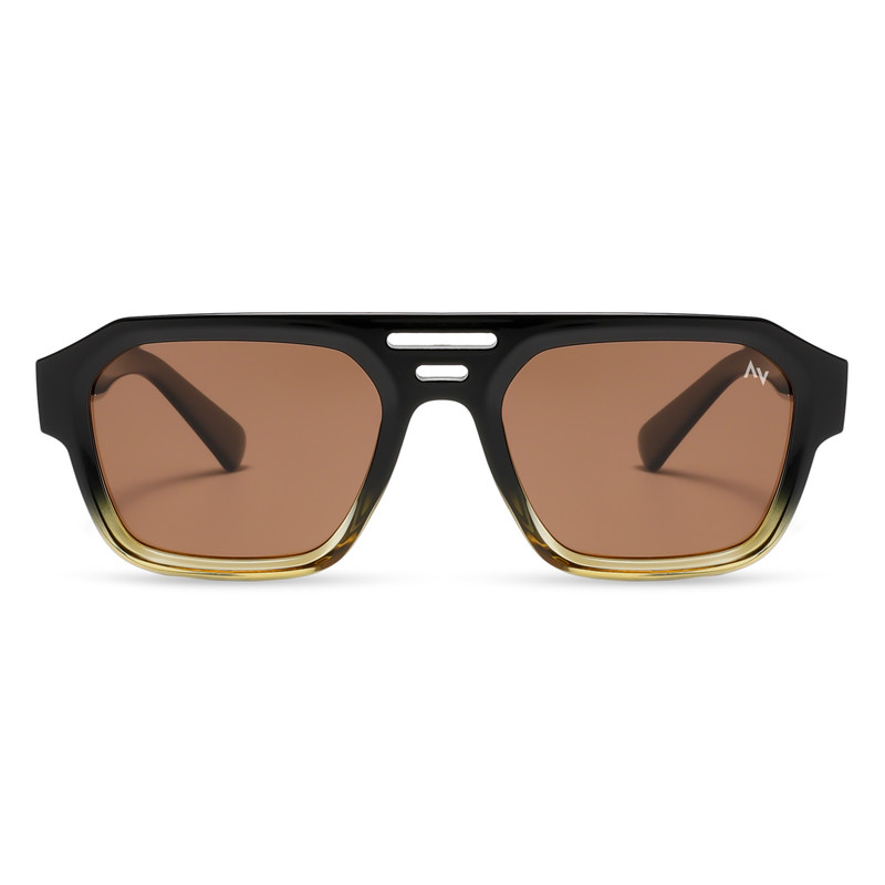 عینک آفتابی خلبانی (Aviator) آلبرت وگ مدل S31120C4 Acetate Avantgarde Visionary