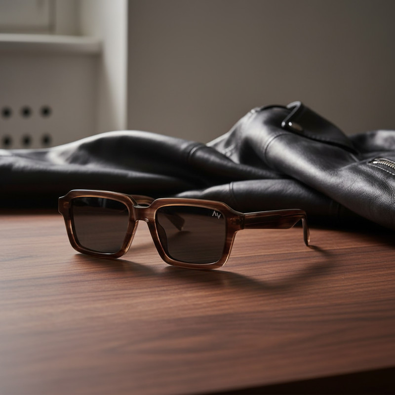 عینک آفتابی ویفرر (Wayfarer) آلبرت وگ مدل S32105-C3 Acetate Avantgarde Visionary