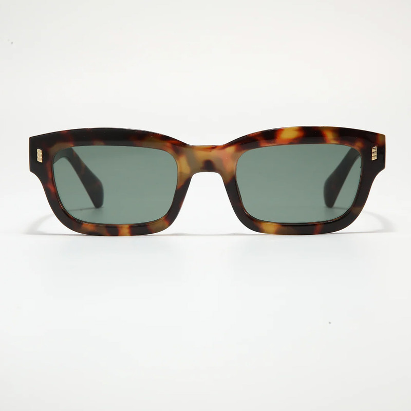 عینک آفتابی مستطیلی مدل SZ 1002 Leopard Emerald