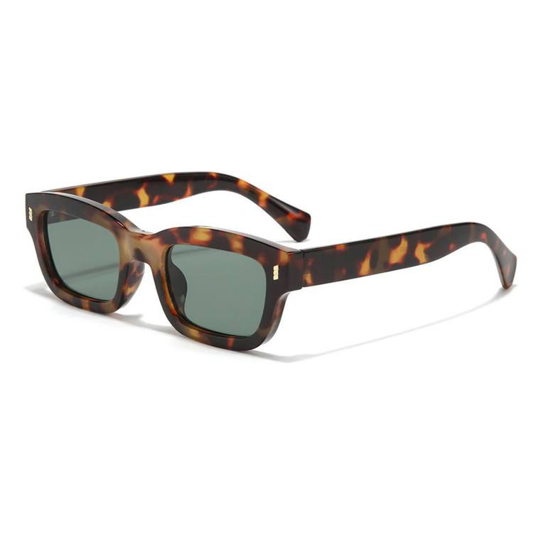 عینک آفتابی مستطیلی مدل SZ 1002 Leopard Emerald