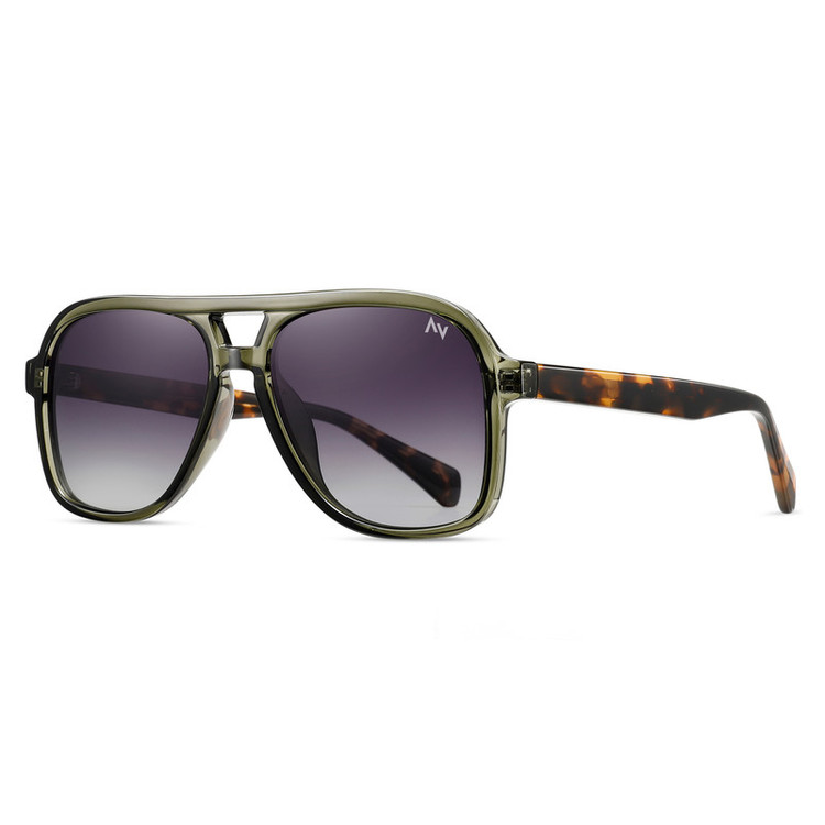 عینک آفتابی خلبانی (Aviator) آلبرت وگ مدل S31117C2 Acetate Avantgarde Visionary