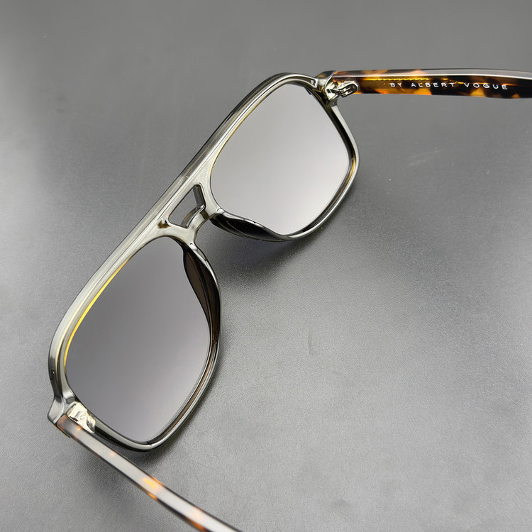 عینک آفتابی خلبانی (Aviator) آلبرت وگ مدل S31117C2 Acetate Avantgarde Visionary