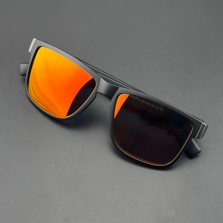 عینک آفتابی مربعی مردانه مدل PL608C33-P13
