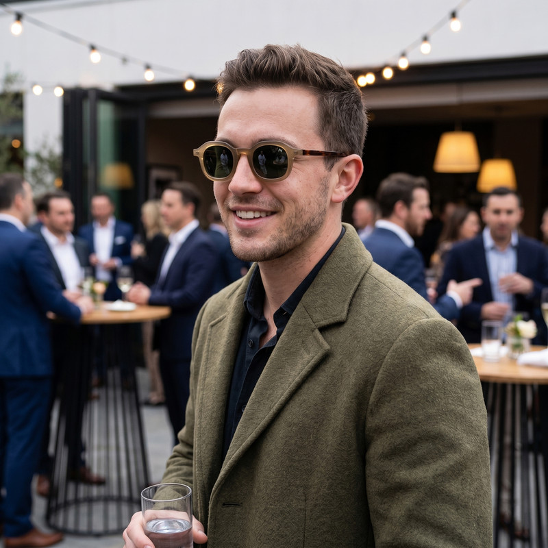 عینک آفتابی ویفرر (Wayfarer) آلبرت وگ مدل S31104C3 Acetate Avantgarde Visionary