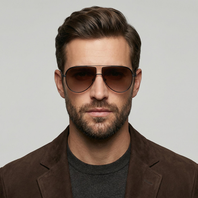عینک آفتابی خلبانی (Aviator) مردانه آلبرت وگ مدل JS8540C91-P121 کد Avantgarde Visionary