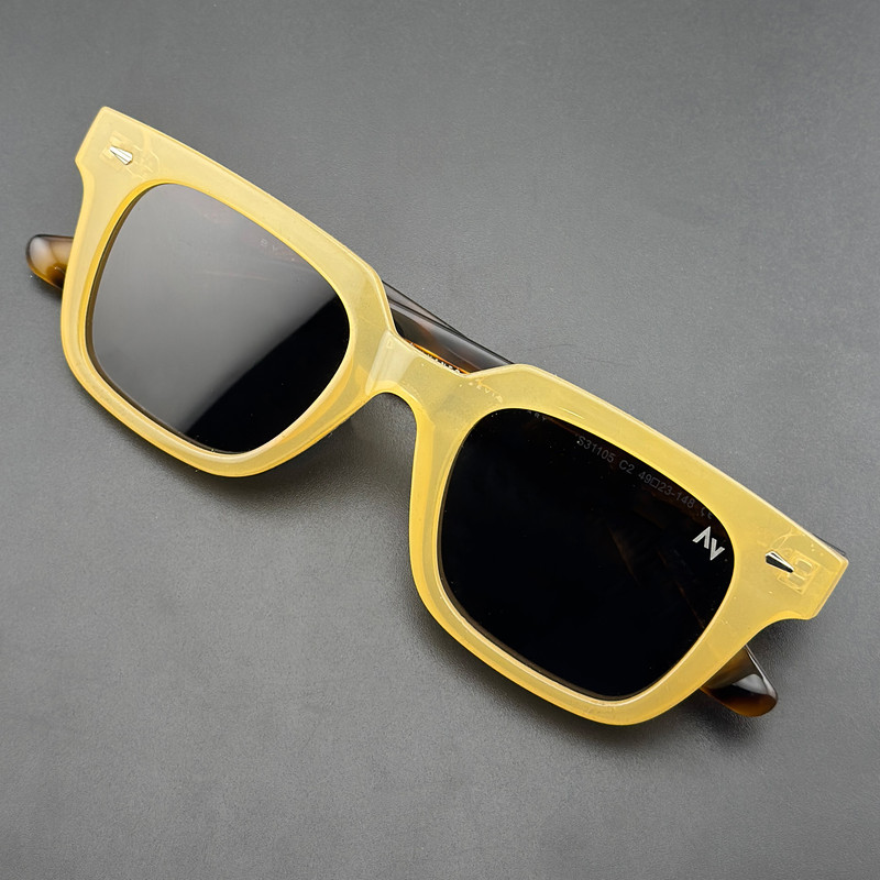 عینک آفتابی ویفرر (Wayfarer) آلبرت وگ مدل S-31105-C2 Acetate Avantgarde Visionary