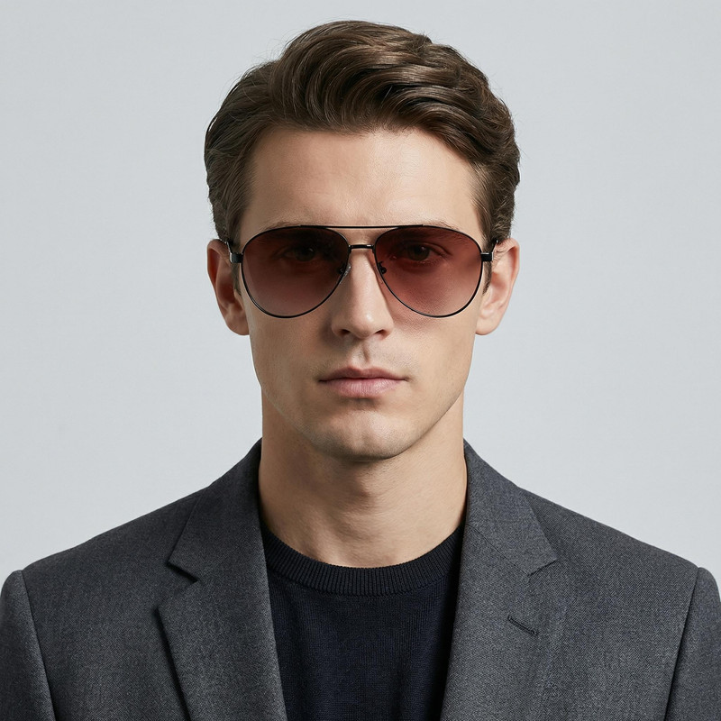 عینک آفتابی مردانه خلبانی آلبرت وگ مدل 6319C04-P141 Polarized Avantgarde Visionary