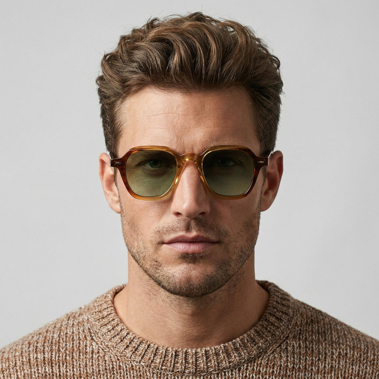 عینک آفتابی فریم خاص آلبرت وگ مدل S31103C3 Acetate Avantgarde Visionary