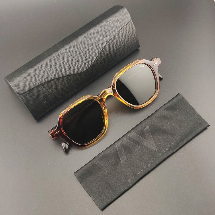 عینک آفتابی فریم خاص آلبرت وگ مدل S31103C3 Acetate Avantgarde Visionary