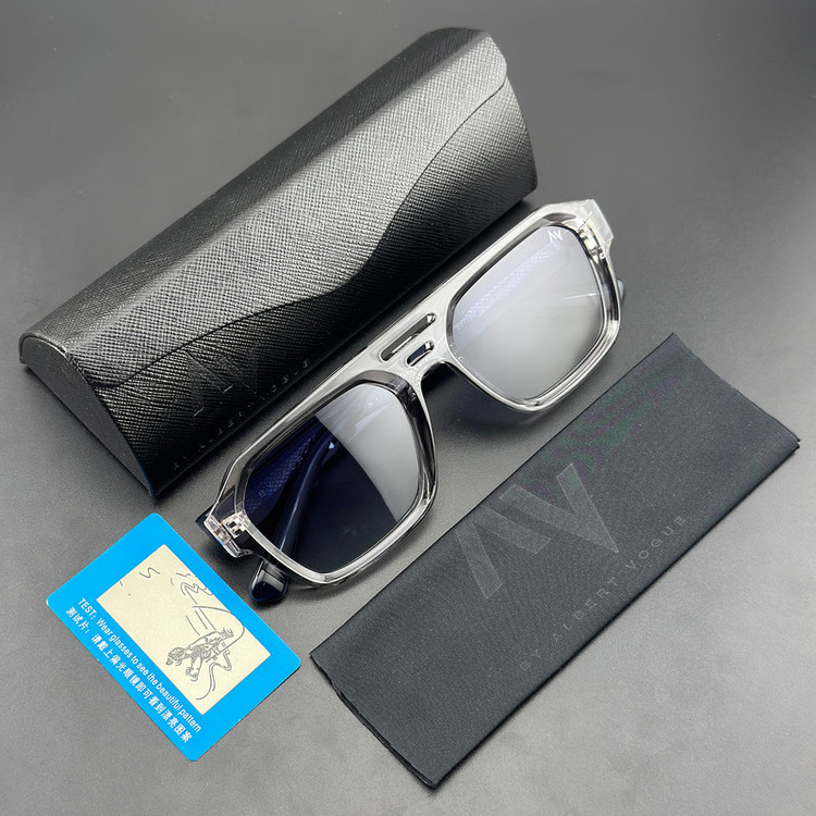 عینک آفتابی خلبانی (Aviator) آلبرت وگ مدل S31120-C2 Acetate Avantgarde Visionary