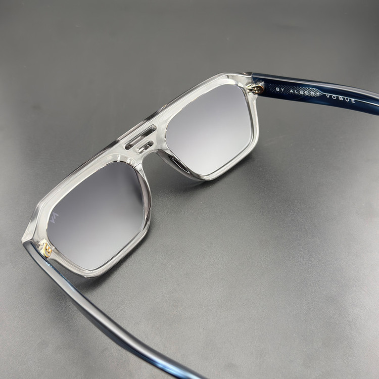 عینک آفتابی خلبانی (Aviator) آلبرت وگ مدل S31120-C2 Acetate Avantgarde Visionary