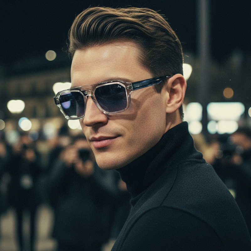 عینک آفتابی خلبانی (Aviator) آلبرت وگ مدل S31120-C2 Acetate Avantgarde Visionary