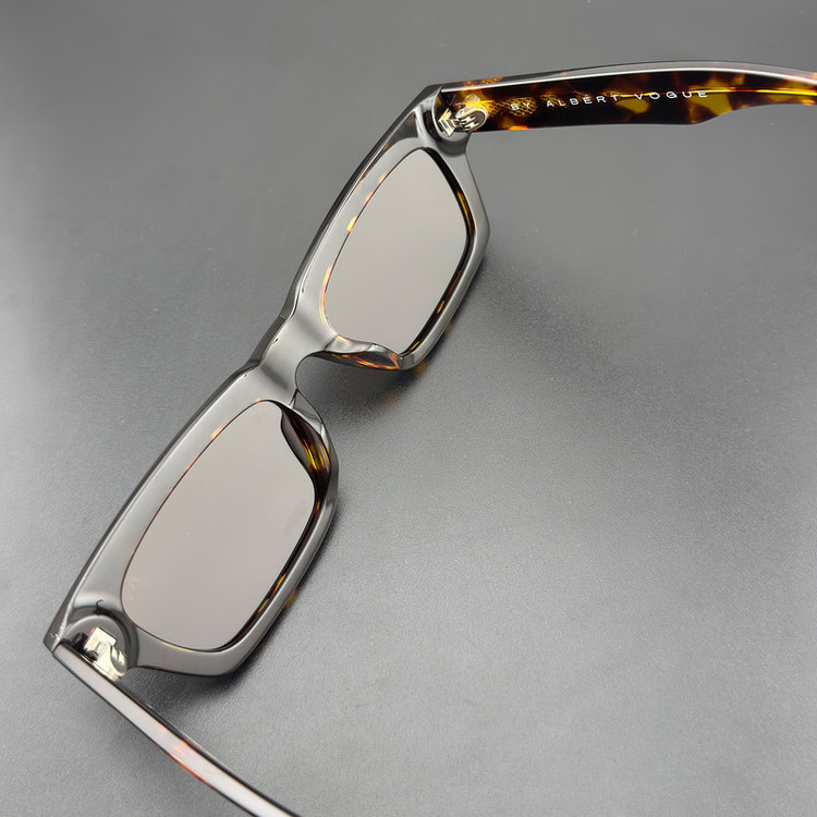 عینک آفتابی مستطیلی آلبرت وگ مدل S3210۸C2 Acetate Avantgarde Visionary