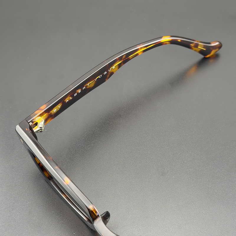 عینک آفتابی مستطیلی آلبرت وگ مدل S3210۸C2 Acetate Avantgarde Visionary