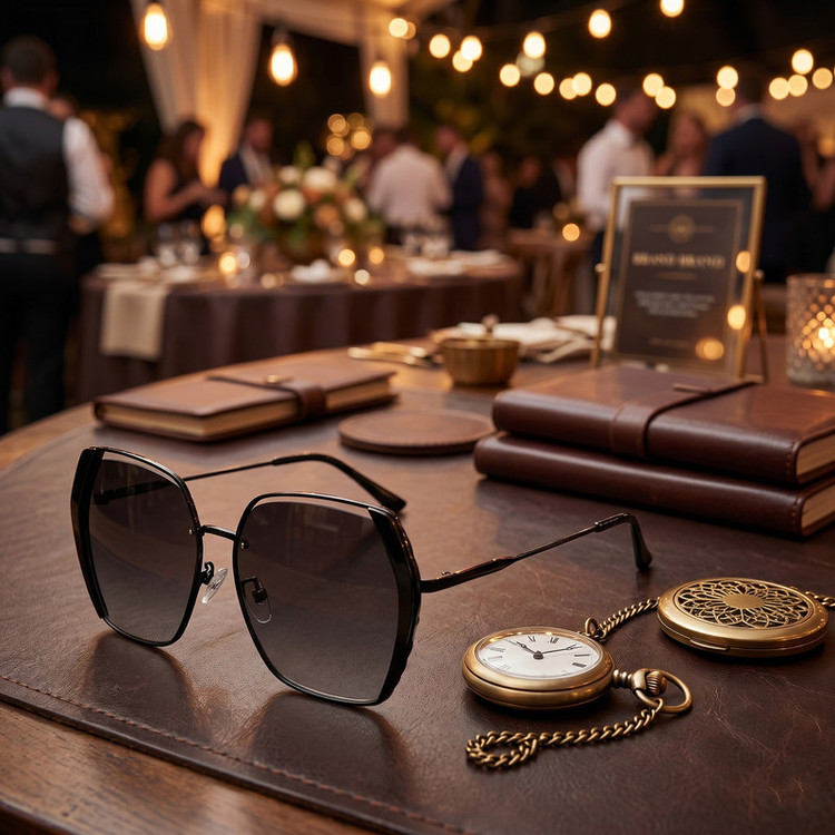 عینک آفتابی پروانه ای زنانه مدل P2205T1-1 Polarized Obsidian