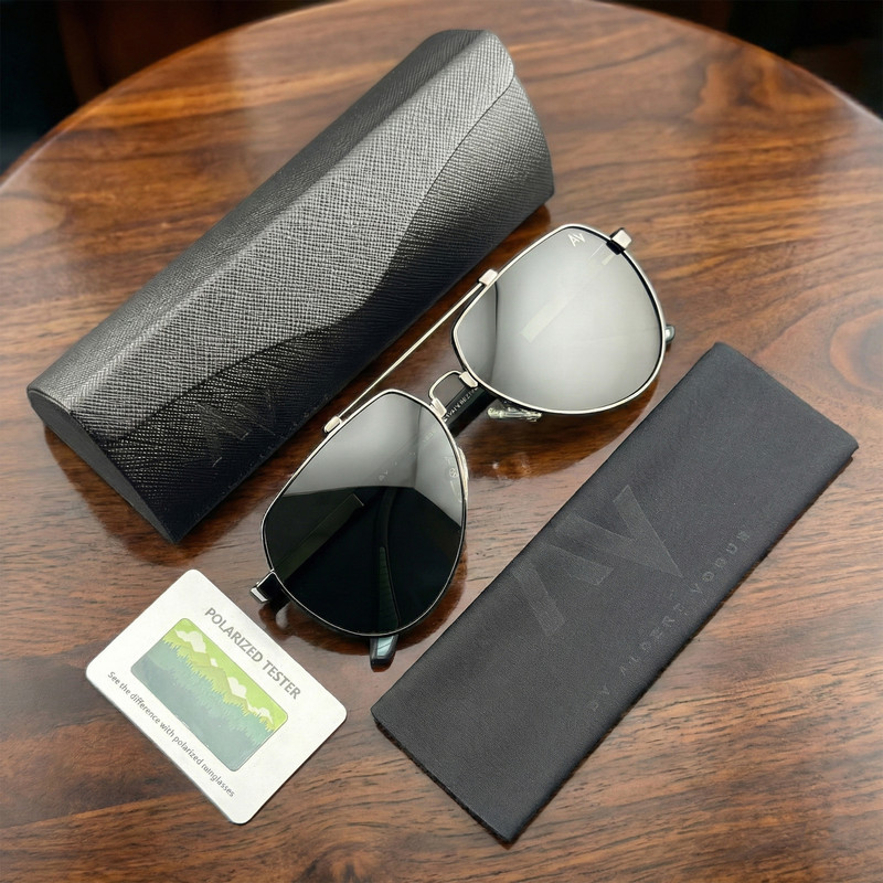 عینک آفتابی مردانه آلبرت وگ مدل JS8527C85-P144 Polarized Flex