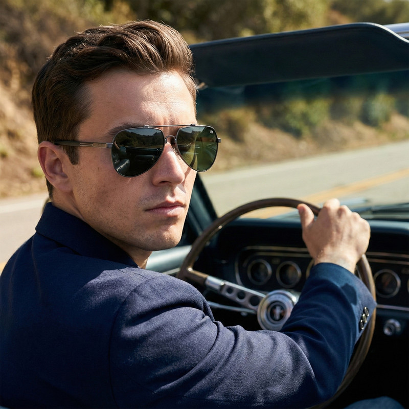 عینک آفتابی مردانه آلبرت وگ مدل JS8527C85-P144 Polarized Flex