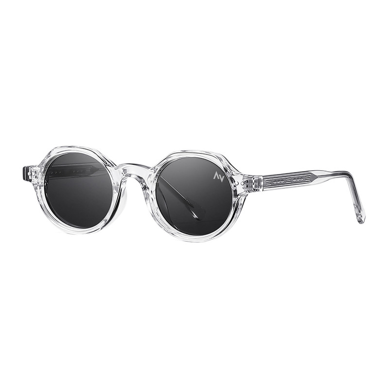 عینک آفتابی گرد آلبرت وگ مدل SZ8207 Transparent Obsidian