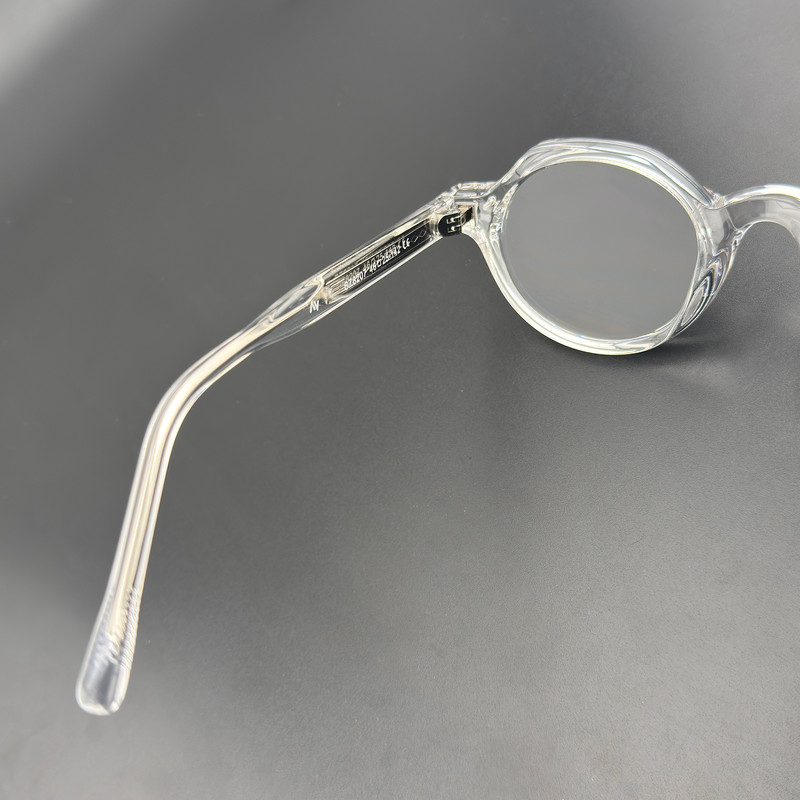 عینک آفتابی گرد آلبرت وگ مدل SZ8207 Transparent Obsidian