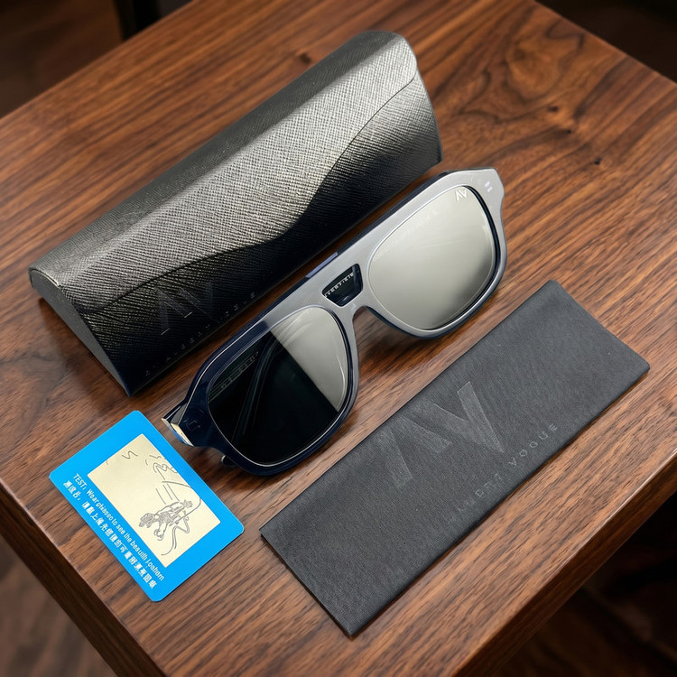 عینک آفتابی خلبانی (Aviator) آلبرت وگ مدل S32102C3 Acetate Avantgarde Visionary