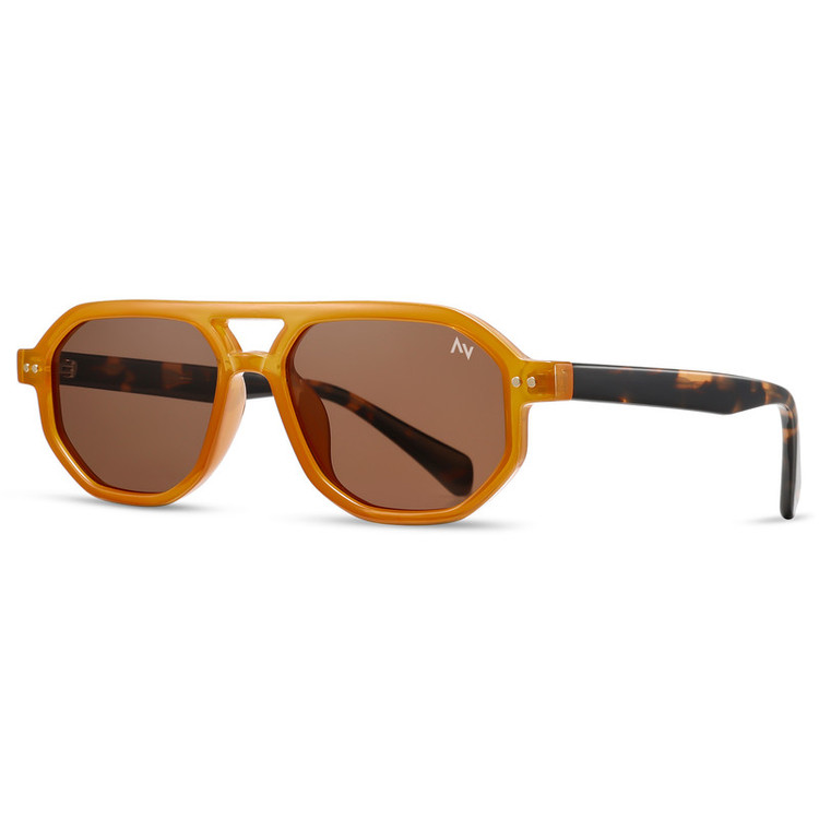 عینک آفتابی خلبانی (Aviator) آلبرت وگ مدل S31119C5 Acetate Avantgarde Visionary