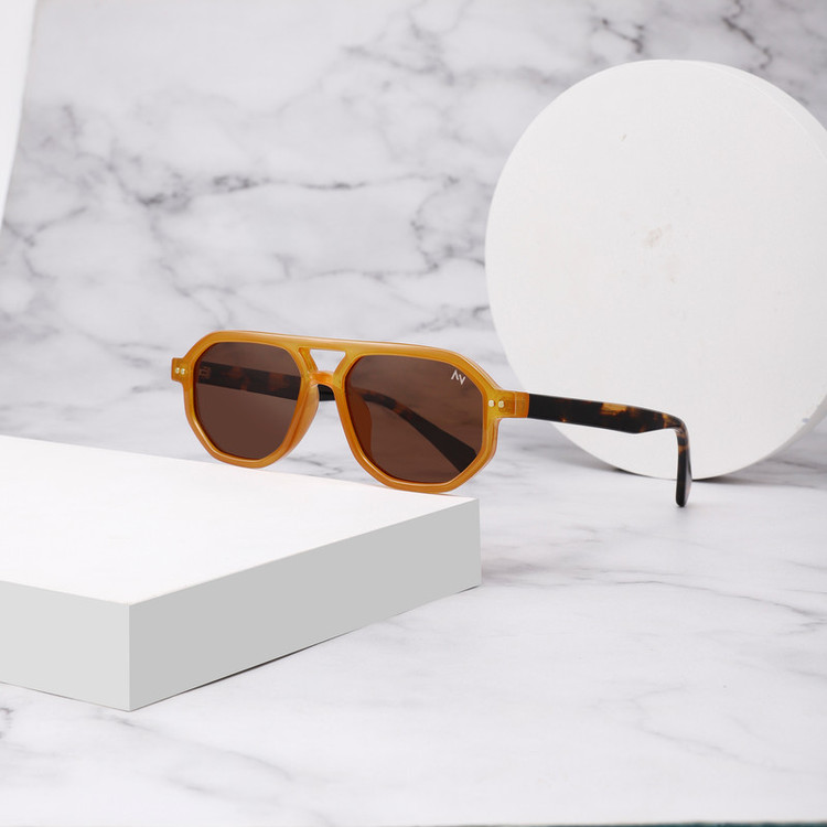 عینک آفتابی خلبانی (Aviator) آلبرت وگ مدل S31119C5 Acetate Avantgarde Visionary