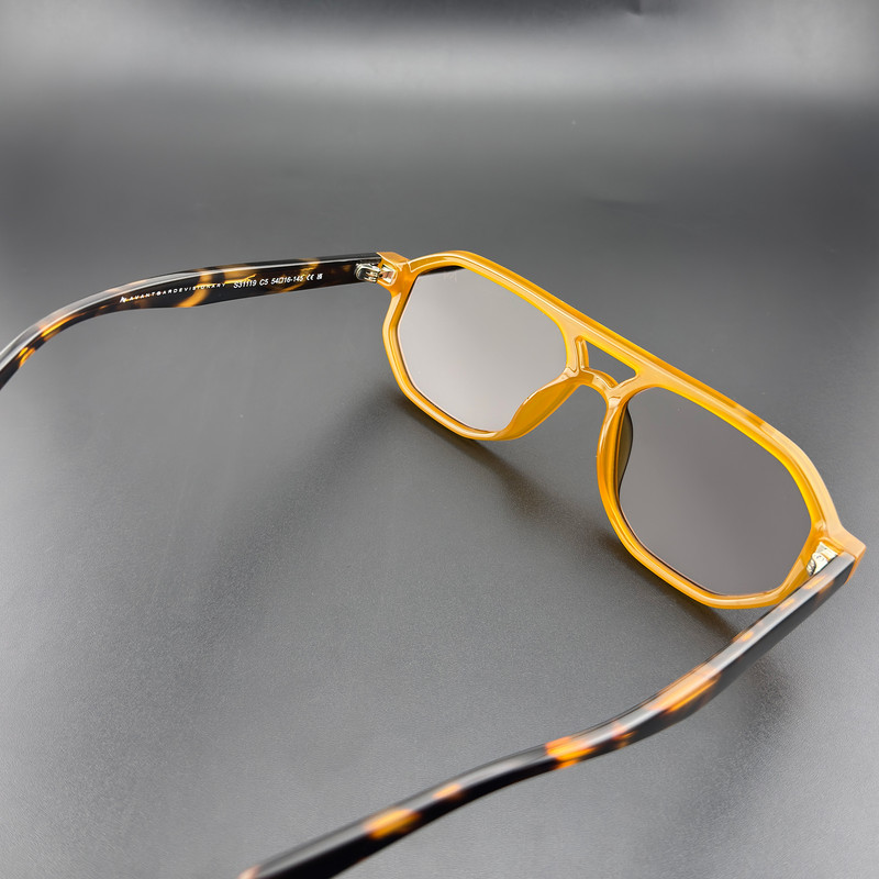 عینک آفتابی خلبانی (Aviator) آلبرت وگ مدل S31119C5 Acetate Avantgarde Visionary