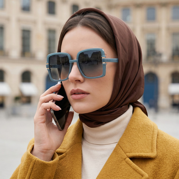 عینک آفتابی پروانه ای زنانه مدل TR7553C747-P292
