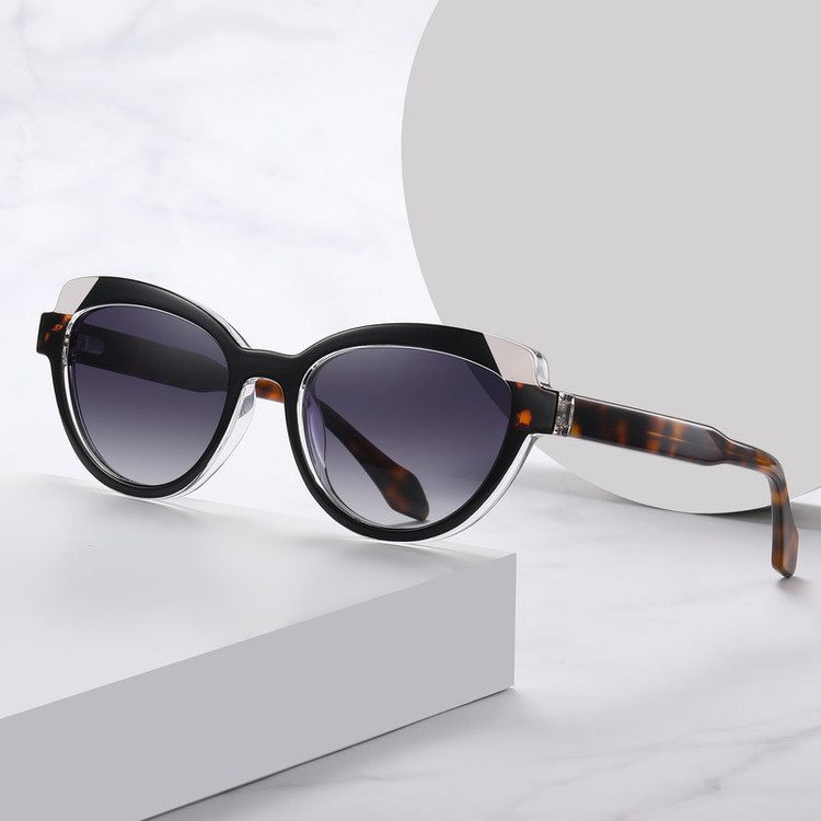 عینک آفتابی بیضی زنانه آلبرت وگ مدل S26110C1 Acetate Avantgarde Visionary