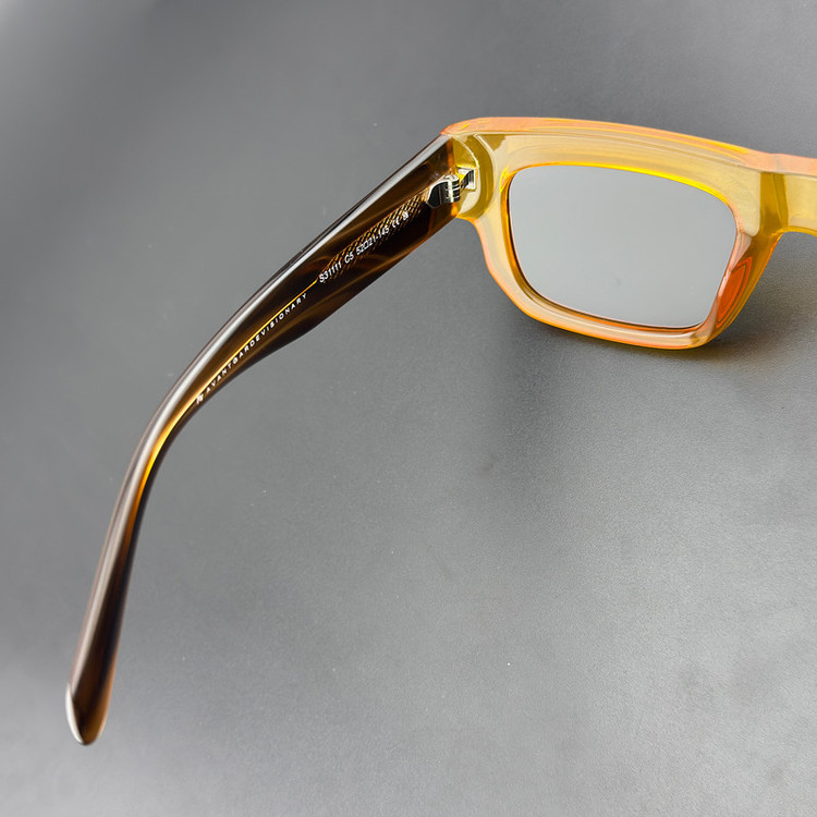 عینک آفتابی مستطیلی آلبرت وگ مدل S31111C5 Acetate Avantgarde Visionary