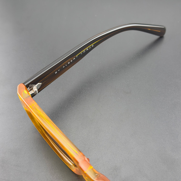 عینک آفتابی مستطیلی آلبرت وگ مدل S31111C5 Acetate Avantgarde Visionary