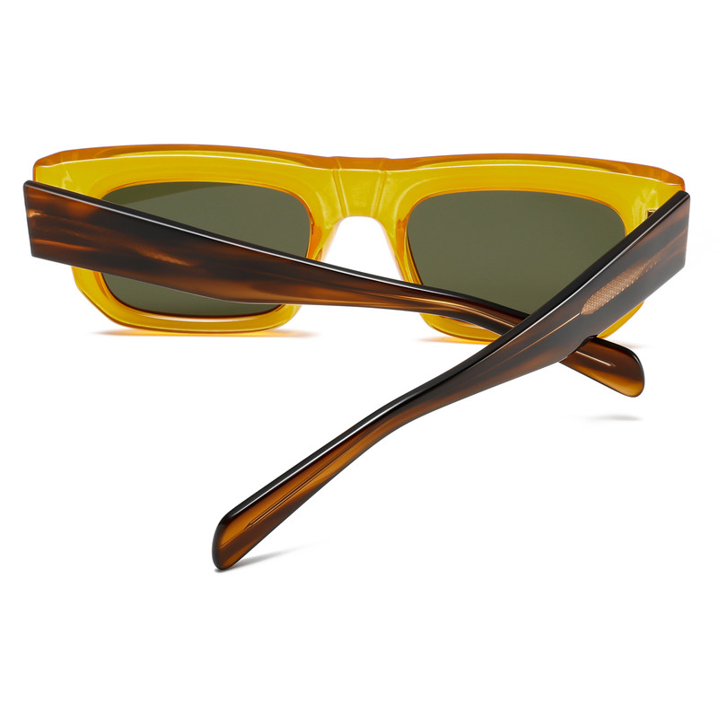 عینک آفتابی مستطیلی آلبرت وگ مدل S31111C5 Acetate Avantgarde Visionary