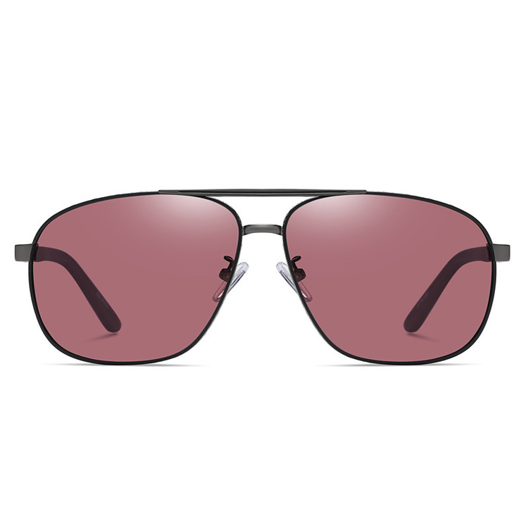 عینک شب مردانه مدل 6306C21-P39 Polarized Maroon
