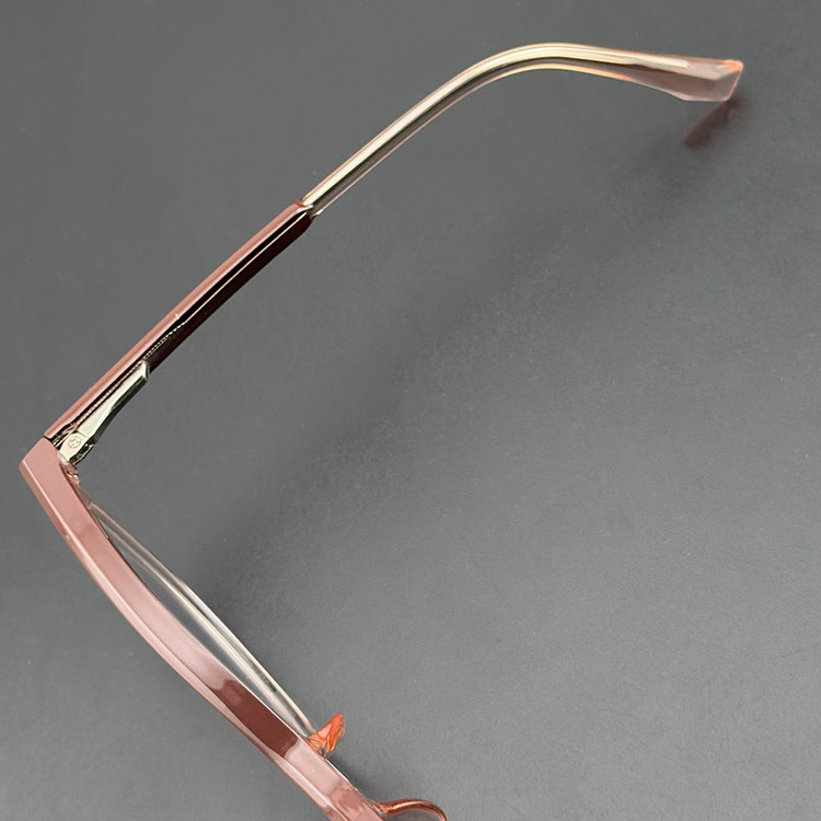فریم عینک طبی گربه ای زنانه مدل TR3518C542-P81 مناسب برای صورت بیضی، قلب، گرد، لوزی، مثلث، مربع، مستطیل