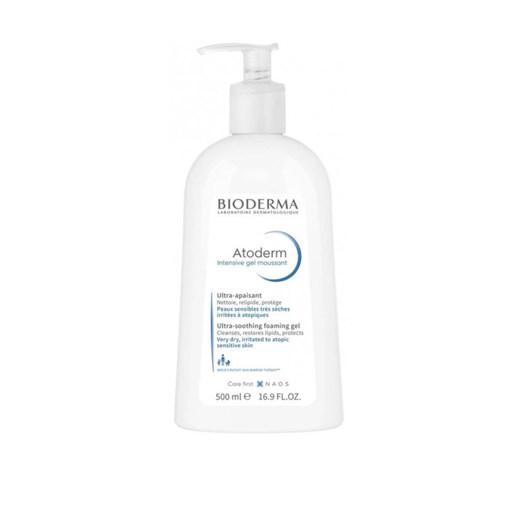 ژل پاک کننده صورت بایودرما مدل Atoderm حجم 500 میلی لیتر