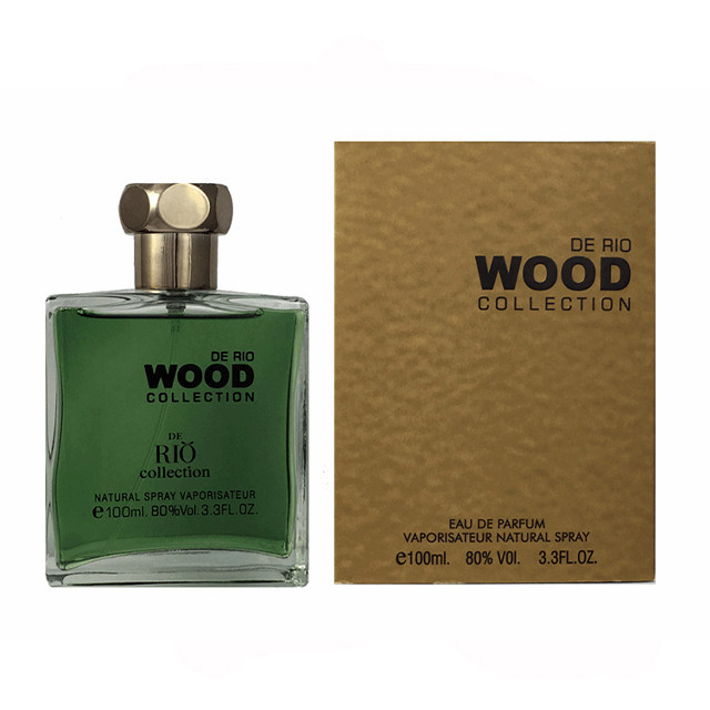 ادو پرفیوم مردانه ریو کالکشن مدل De Rio Wood حجم 100 میلی لیتر