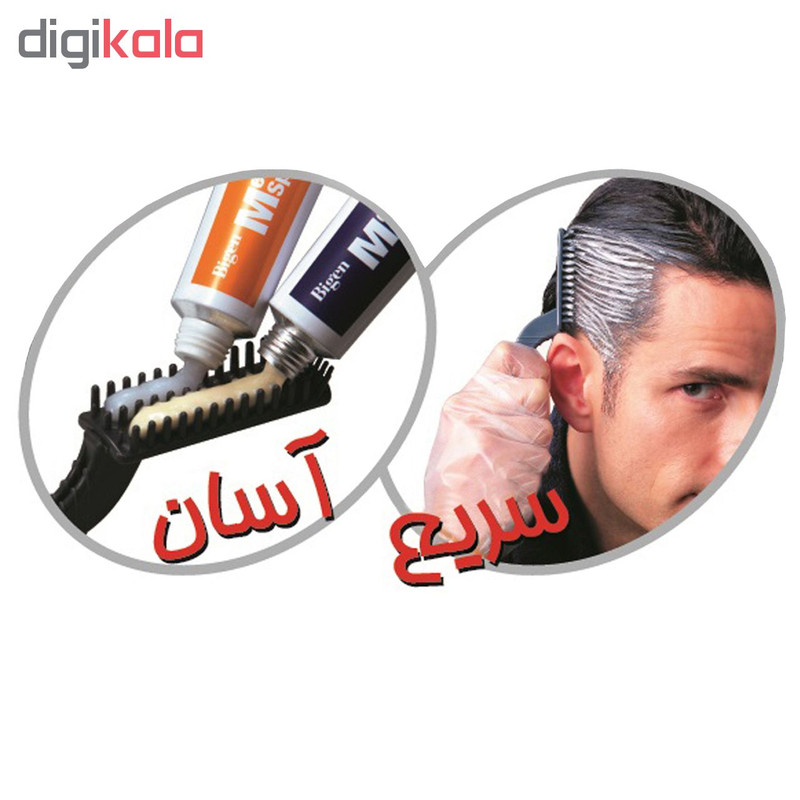 کیت رنگ مو بیگن سری Speedy Colour شماره 105 حجم 40 میلی لیتر رنگ قهواه ای متوسط