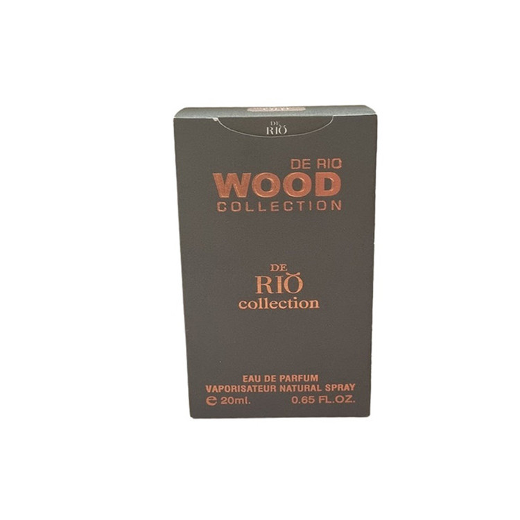 عطر جیبی مردانه ریو کالکشن مدل wood حجم 20 میلی لیتر