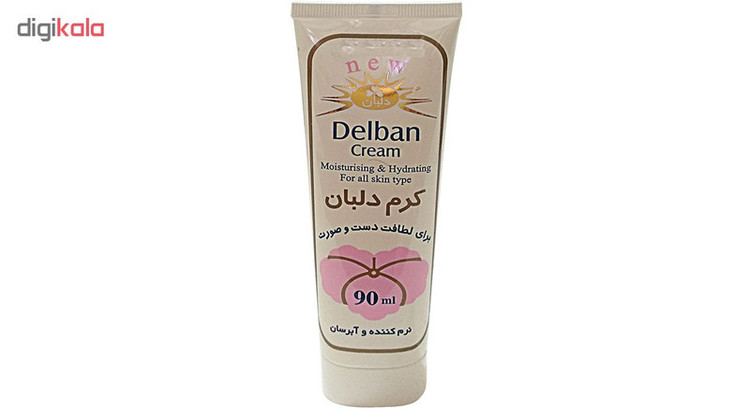 کرم مرطوب کننده دلبان مدل 089 حجم 90 میلی لیتر