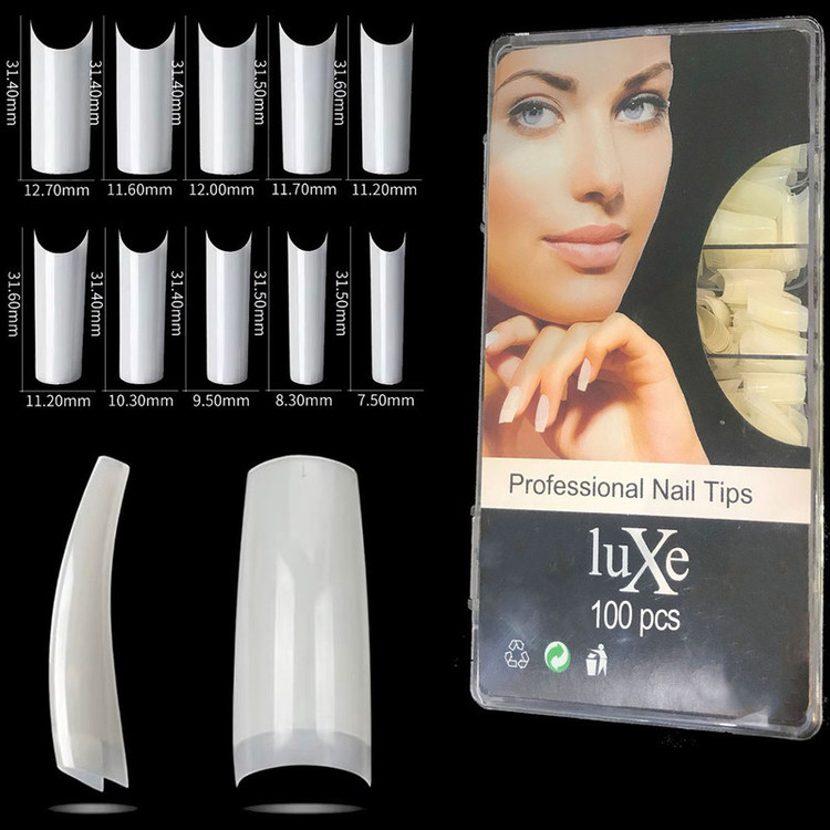 تیپ کاشت ناخن لوکسی مدل PROFESSIONAL مجموعه 500 عددی