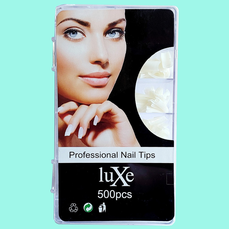 تیپ کاشت ناخن لوکسی مدل PROFESSIONAL مجموعه 500 عددی