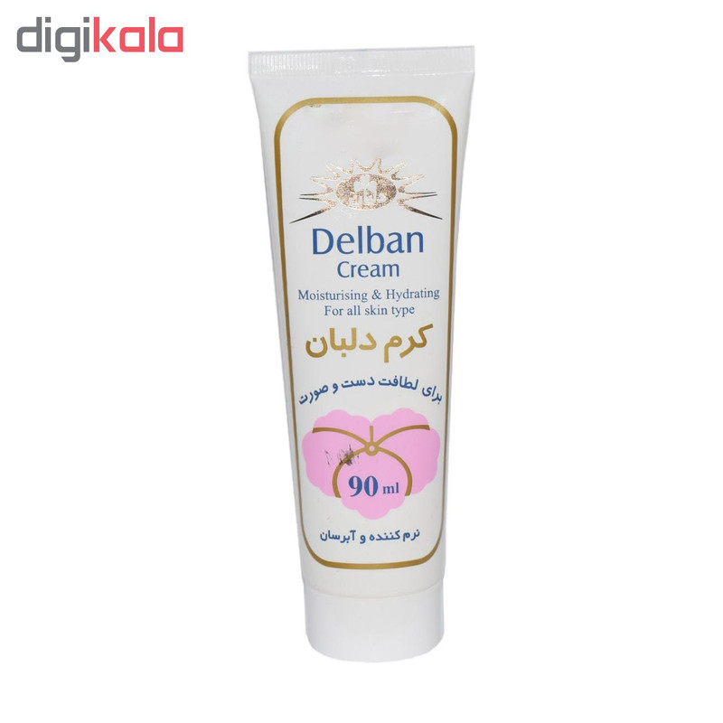 کرم مرطوب کننده دلبان کد 1 حجم 90 میلی لیتر