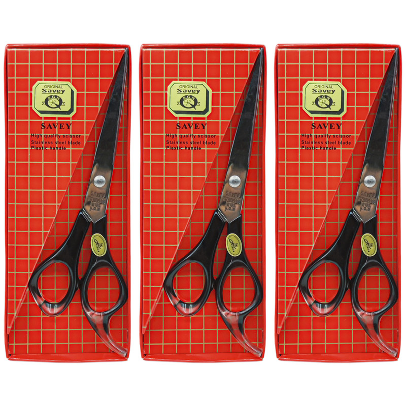 قیچی آرایشگاهی ساووی مدل BO-1 مجموعه 3 عددی